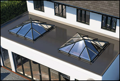 modern conservatory designs with Eurocell Equinox roofs